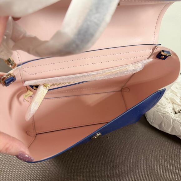 NWT Kate Spade New York Arbour Hill Charline Crossbody Bag Oyster Blue Purse - Picture 7 of 11